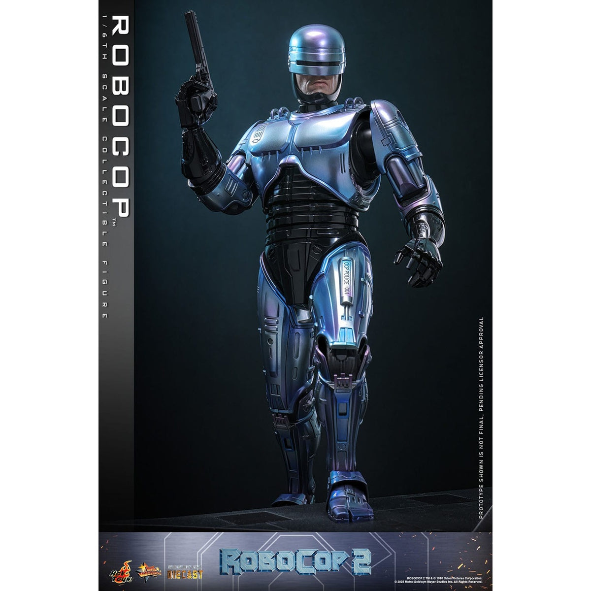 Immagine del prodotto RoboCop Masterpiece action figure diecast 1:6 - RoboCop 2