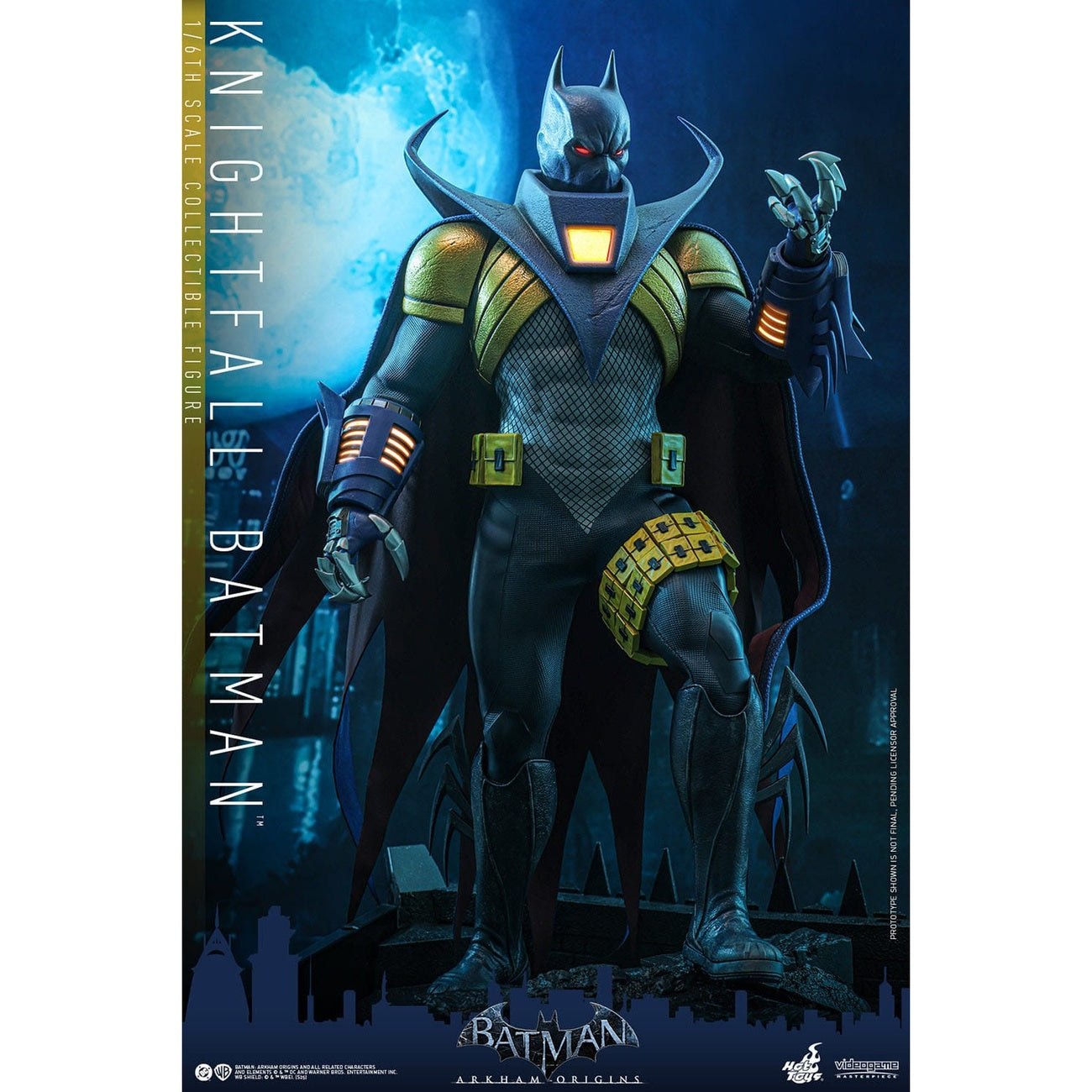 Immagine del prodotto Batman: Arkham Origins – Action figure Knightfall Batman Masterpiece 1:6