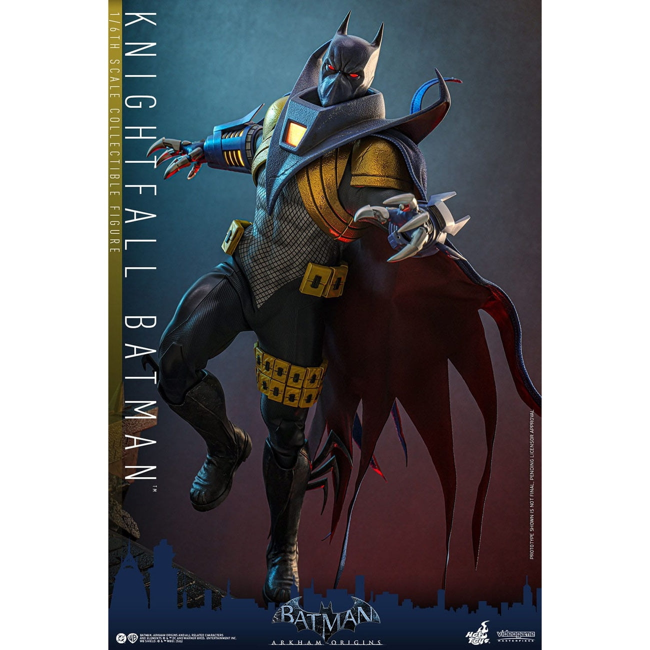 Immagine del prodotto Batman: Arkham Origins – Action figure Knightfall Batman Masterpiece 1:6