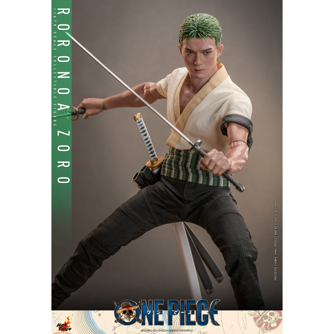 Immagine del prodotto One Piece Netflix - Action figure Roronoa Zoro 1:6