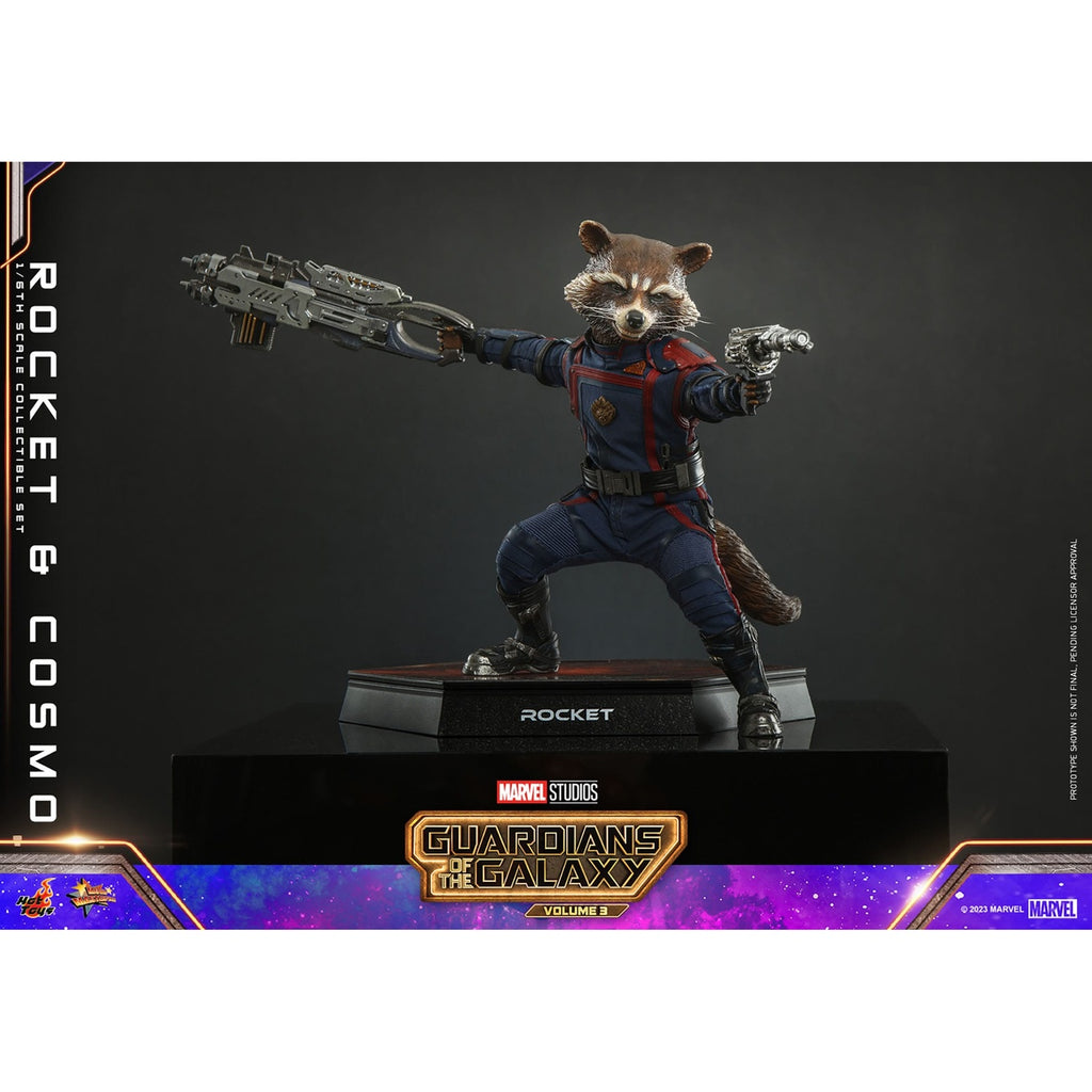 Immagine del prodotto Guardians of the Galaxy – Action figure Masterpiece Rocket & Cosmo 1:6