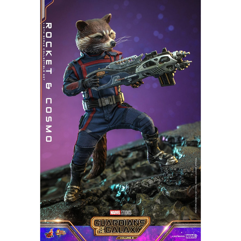 Immagine del prodotto Guardians of the Galaxy – Action figure Masterpiece Rocket & Cosmo 1:6