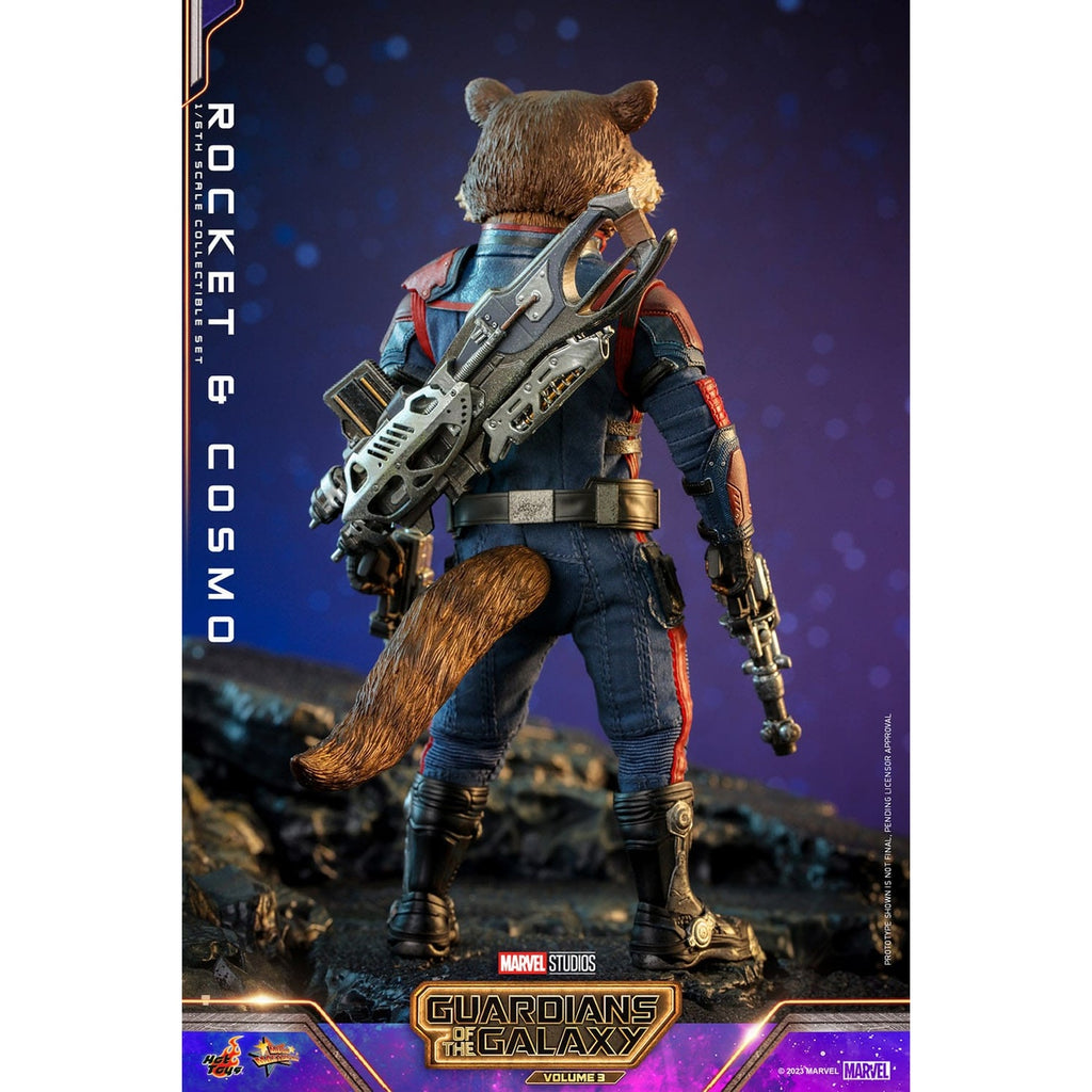 Immagine del prodotto Guardians of the Galaxy – Action figure Masterpiece Rocket & Cosmo 1:6