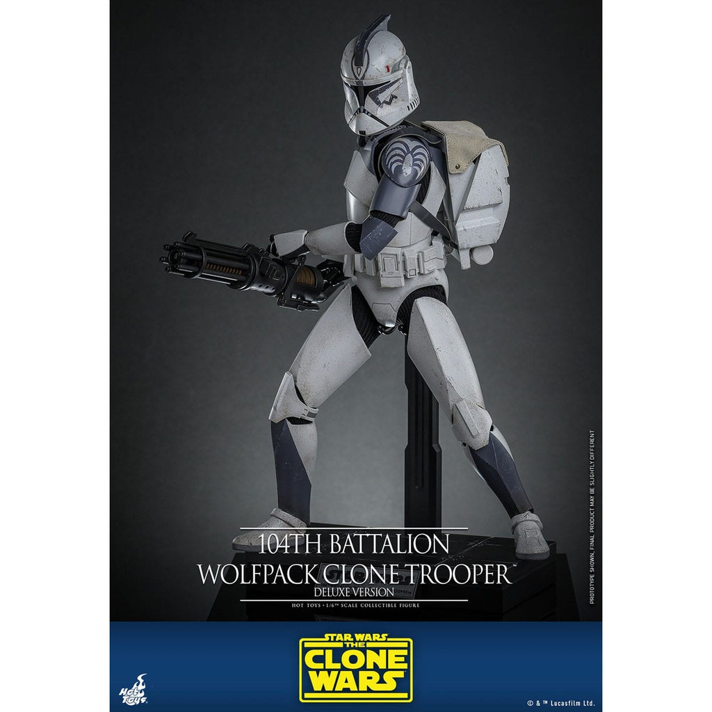 Immagine del prodotto Star Wars: The Clone Wars - Action figure Clone Trooper Wolfpack del 104º Battaglione scala 1:6
