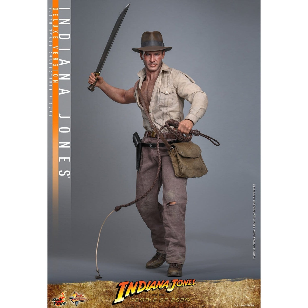 Immagine del prodotto Indiana Jones action figure Masterpiece 1:6 Deluxe - Indiana Jones