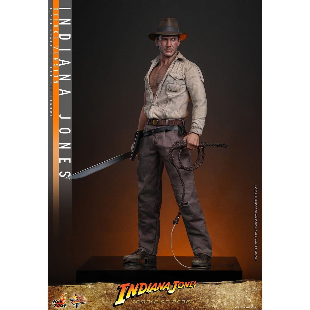 Immagine del prodotto Indiana Jones action figure Masterpiece 1:6 Deluxe - Indiana Jones