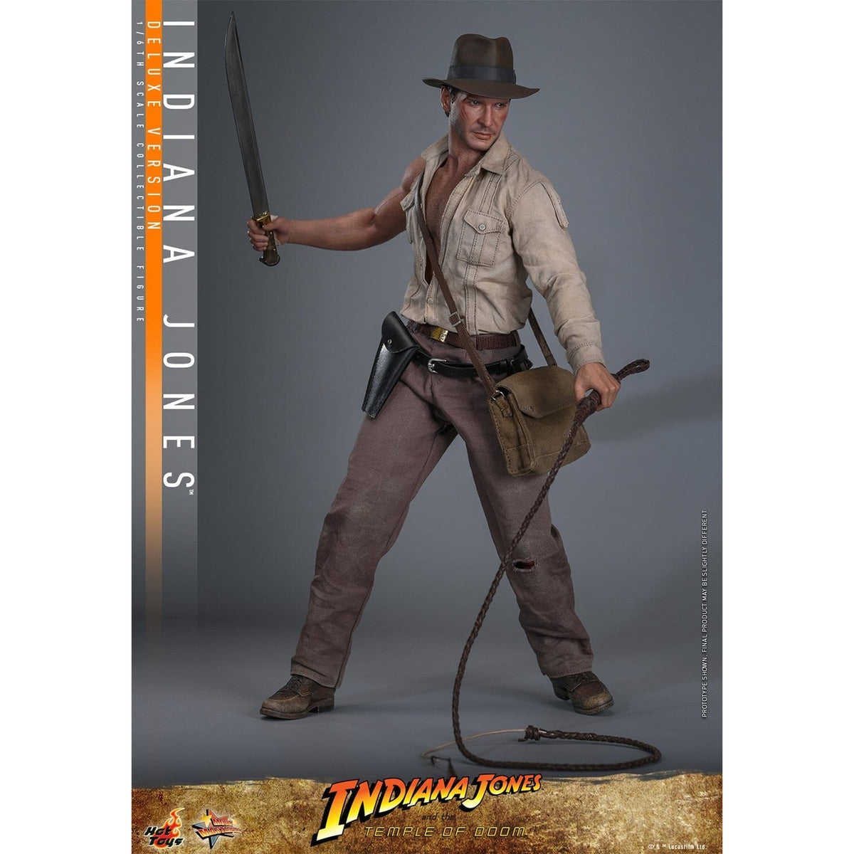Immagine del prodotto Indiana Jones action figure Masterpiece 1:6 Deluxe - Indiana Jones