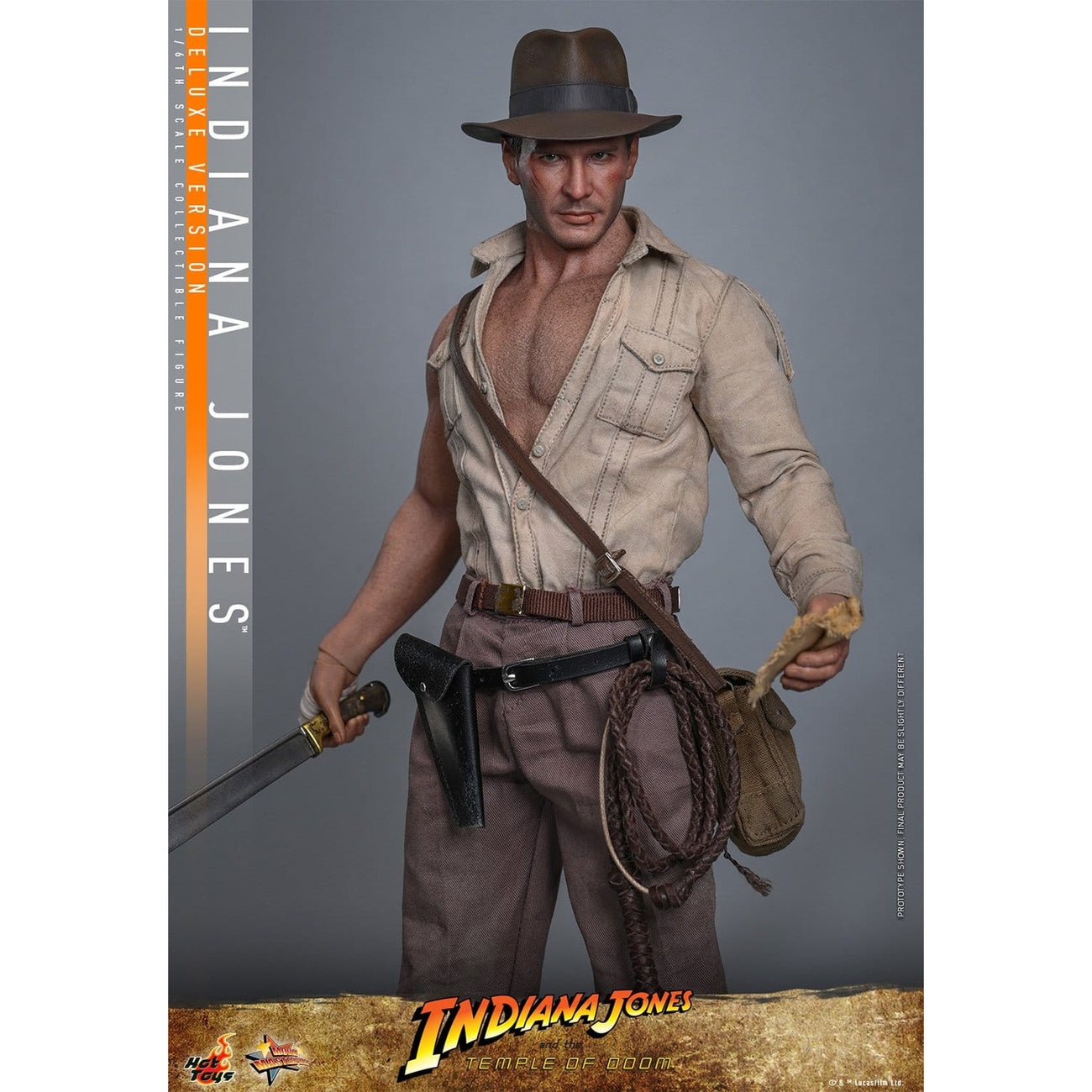 Immagine del prodotto Indiana Jones action figure Masterpiece 1:6 Deluxe - Indiana Jones