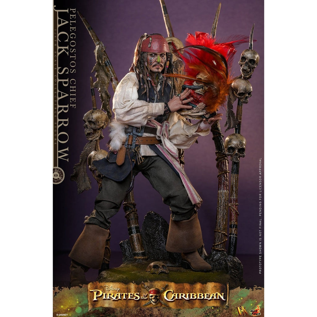 Immagine del prodotto Pirati dei Caraibi - Jack Sparrow capo dei Pelegostos action figure 1:6