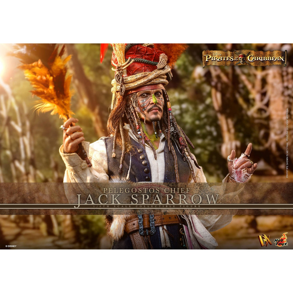 Immagine del prodotto Pirati dei Caraibi - Jack Sparrow capo dei Pelegostos action figure 1:6