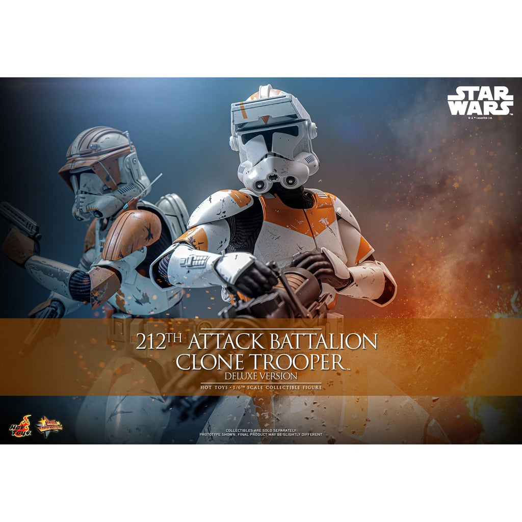 Immagine del prodotto Star Wars: The Clone Wars - Action figure Clone Trooper del 212th Attack Battalion 1:6 Versione Deluxe