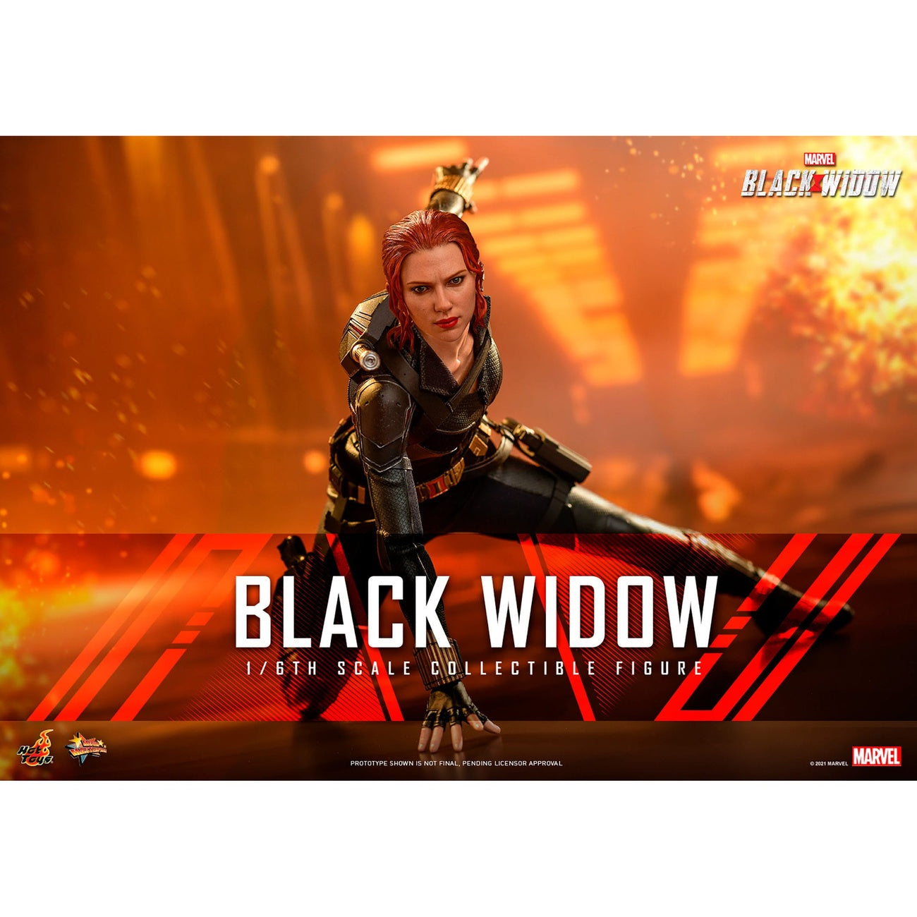 Immagine del prodotto Action figure Black Widow Masterpiece 1:6 Edizione Speciale - Black Widow