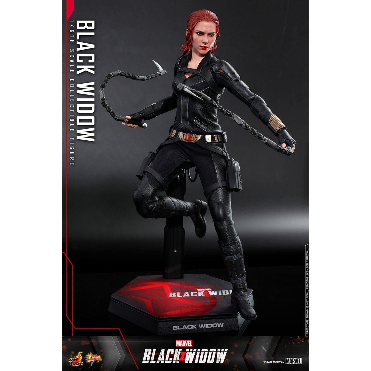 Immagine del prodotto Action figure Black Widow Masterpiece 1:6 Edizione Speciale - Black Widow