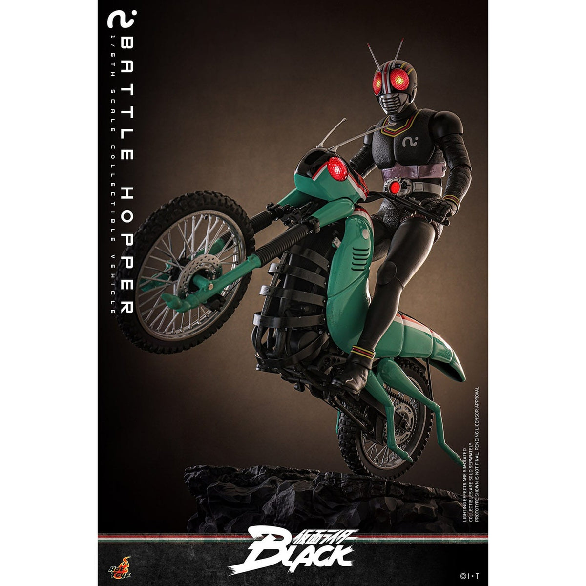 Immagine del prodotto Kamen Rider Black - Figura veicolo Battle Hopper 1:6