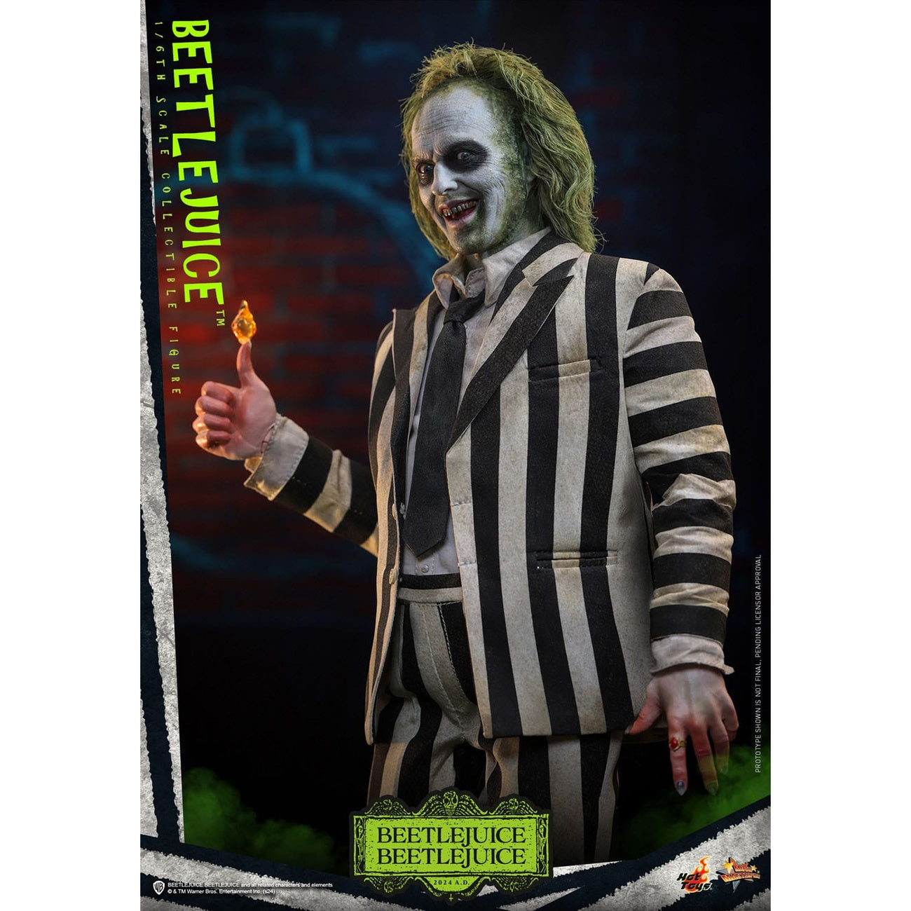 Immagine del prodotto Beetlejuice action figure Masterpiece 1:6 - Beetlejuice