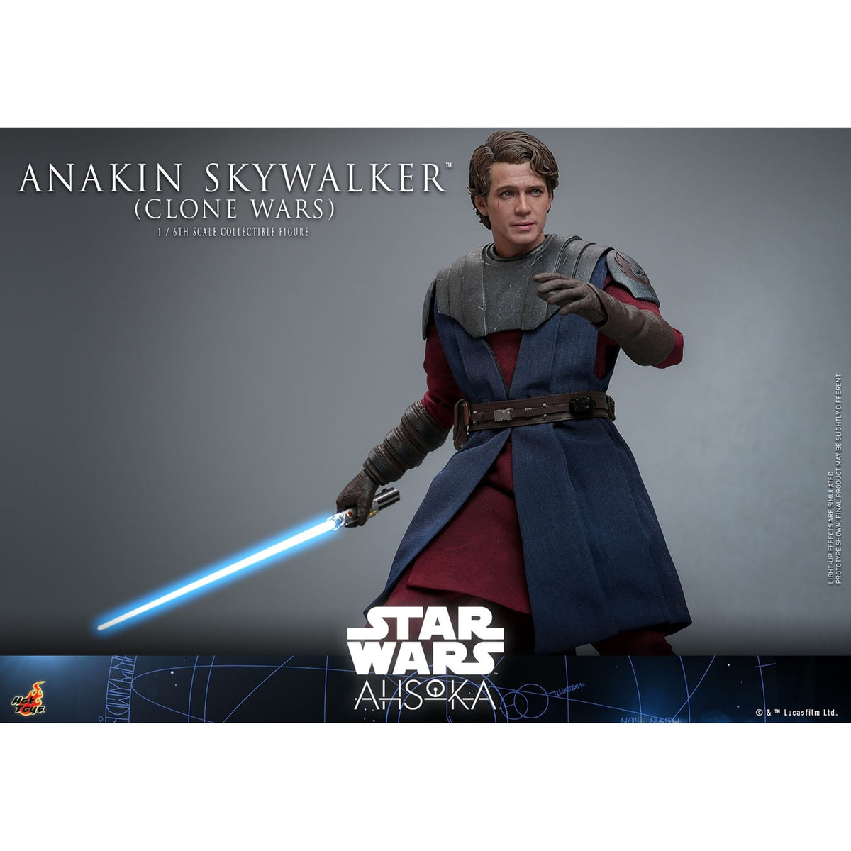 Immagine del prodotto Star Wars: The Clone Wars - Action figure Anakin Skywalker scala 1:6