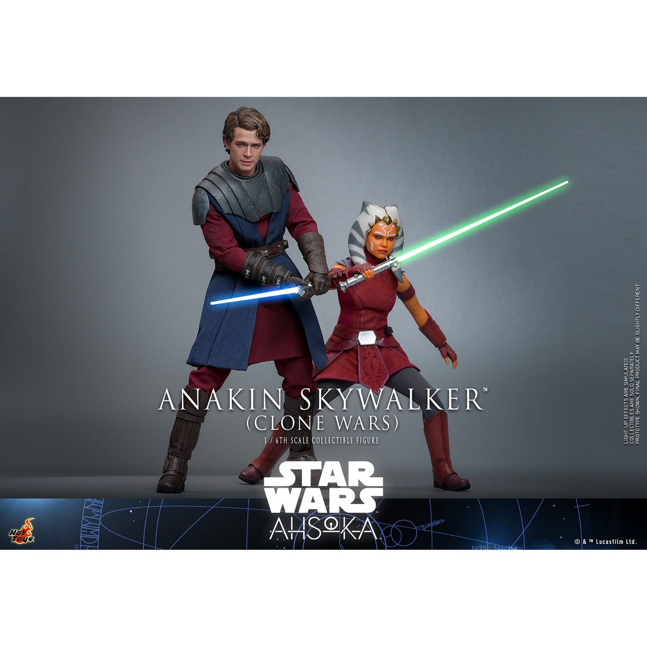 Immagine del prodotto Star Wars: The Clone Wars - Action figure Anakin Skywalker scala 1:6