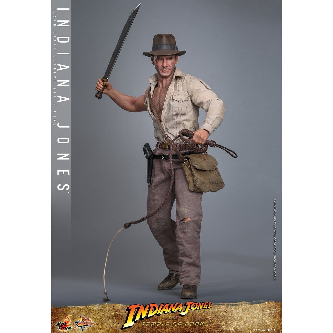 Immagine del prodotto Indiana Jones Action Figure Masterpiece 1:6 - Indiana Jones
