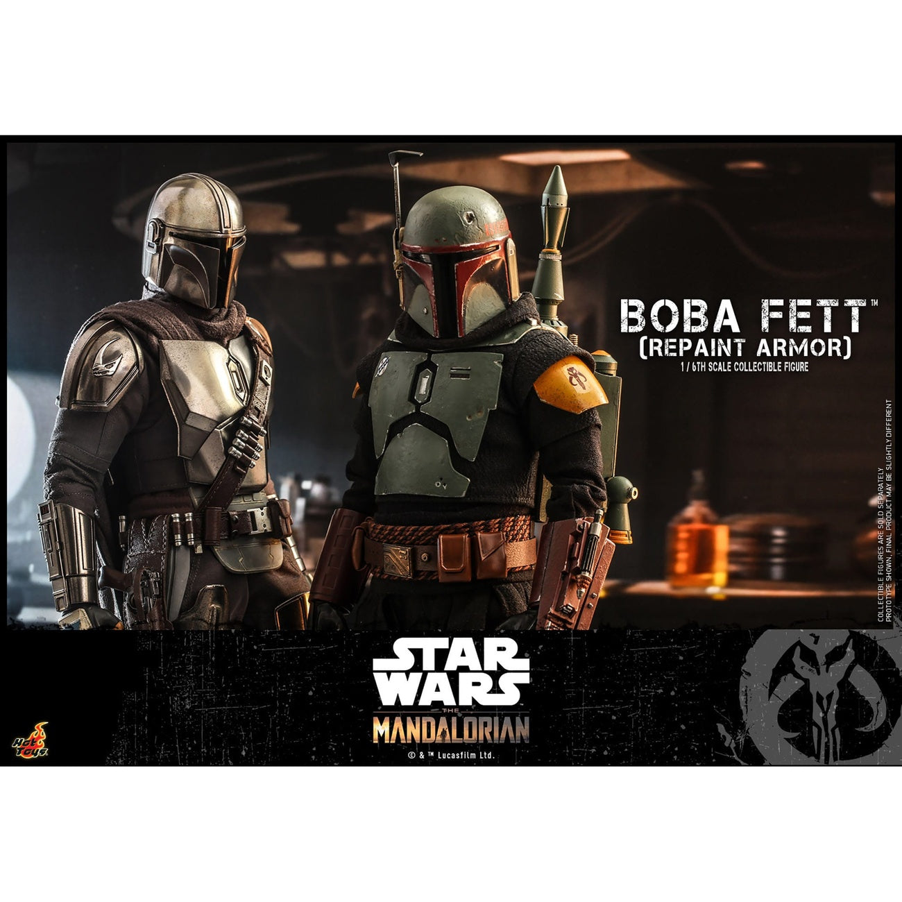 Immagine del prodotto Star Wars: The Mandalorian – Action figure Boba Fett 1:6 Repaint Armor Special Edition