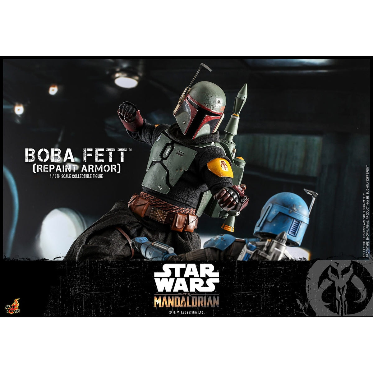 Immagine del prodotto Star Wars: The Mandalorian – Action figure Boba Fett 1:6 Repaint Armor Special Edition