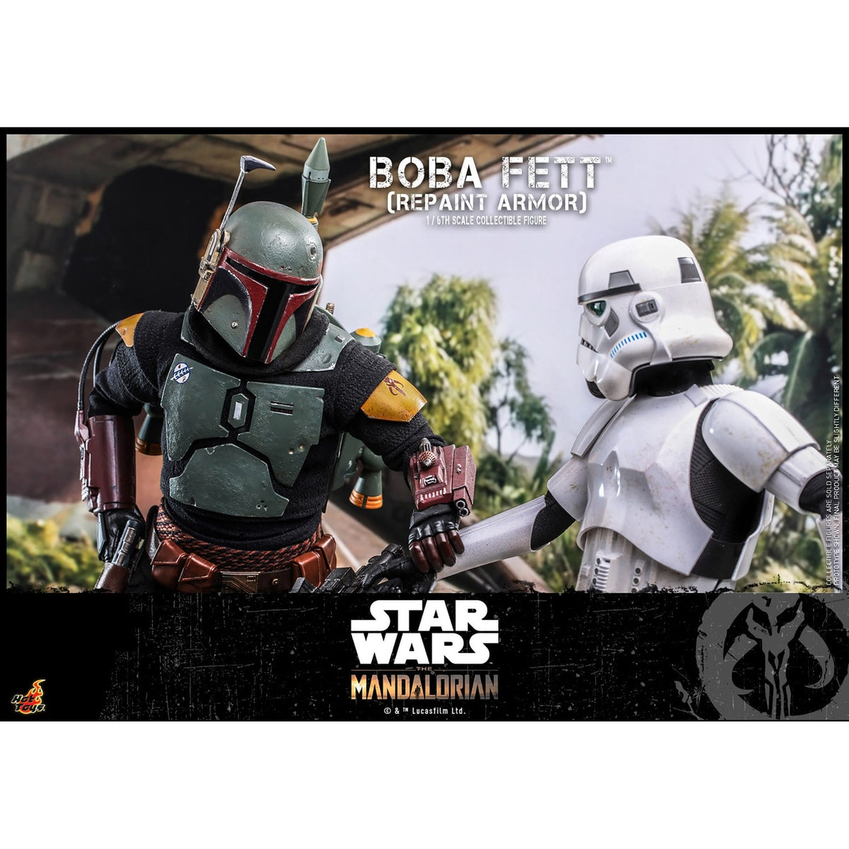 Immagine del prodotto Star Wars: The Mandalorian – Action figure Boba Fett 1:6 Repaint Armor Special Edition