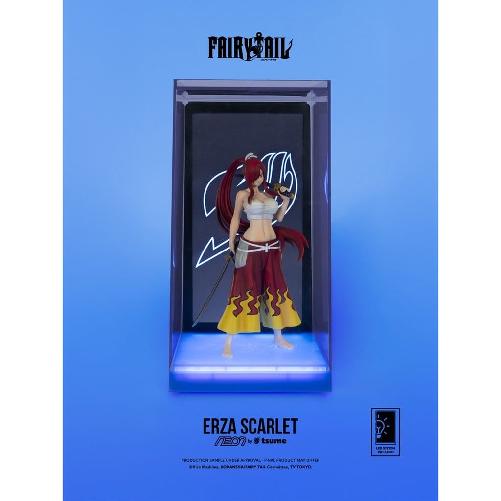 Immagine del prodotto Fairy Tail - Figura Neon Erza Scarlet 1:9