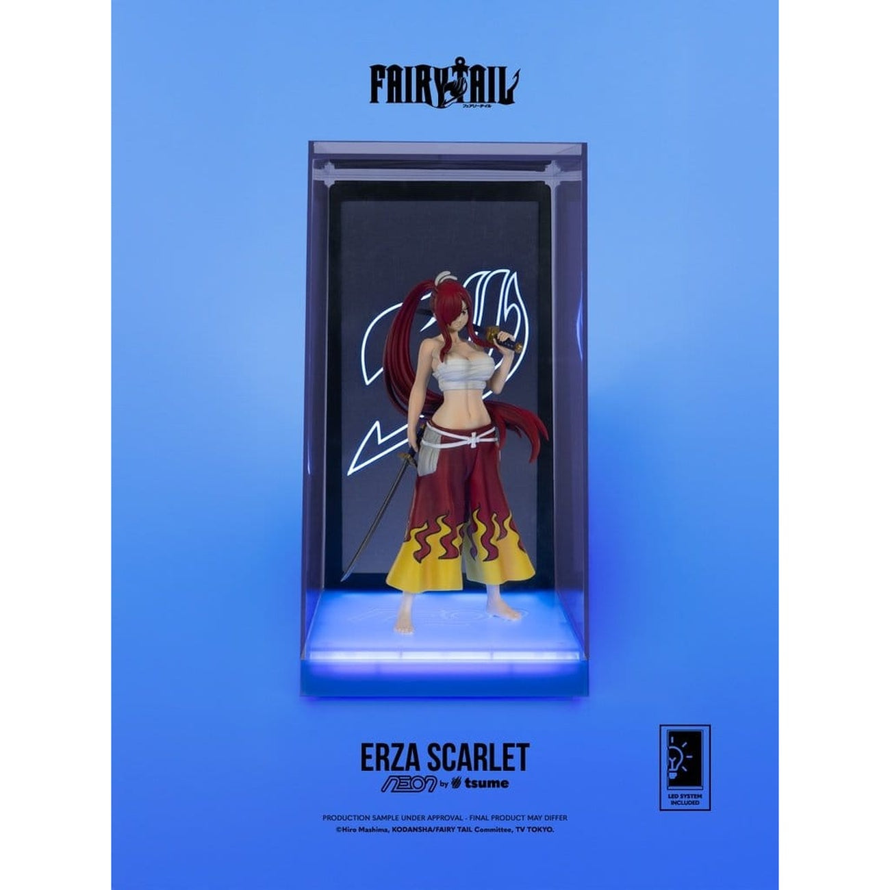 Immagine del prodotto Fairy Tail - Figura Neon Erza Scarlet 1:9