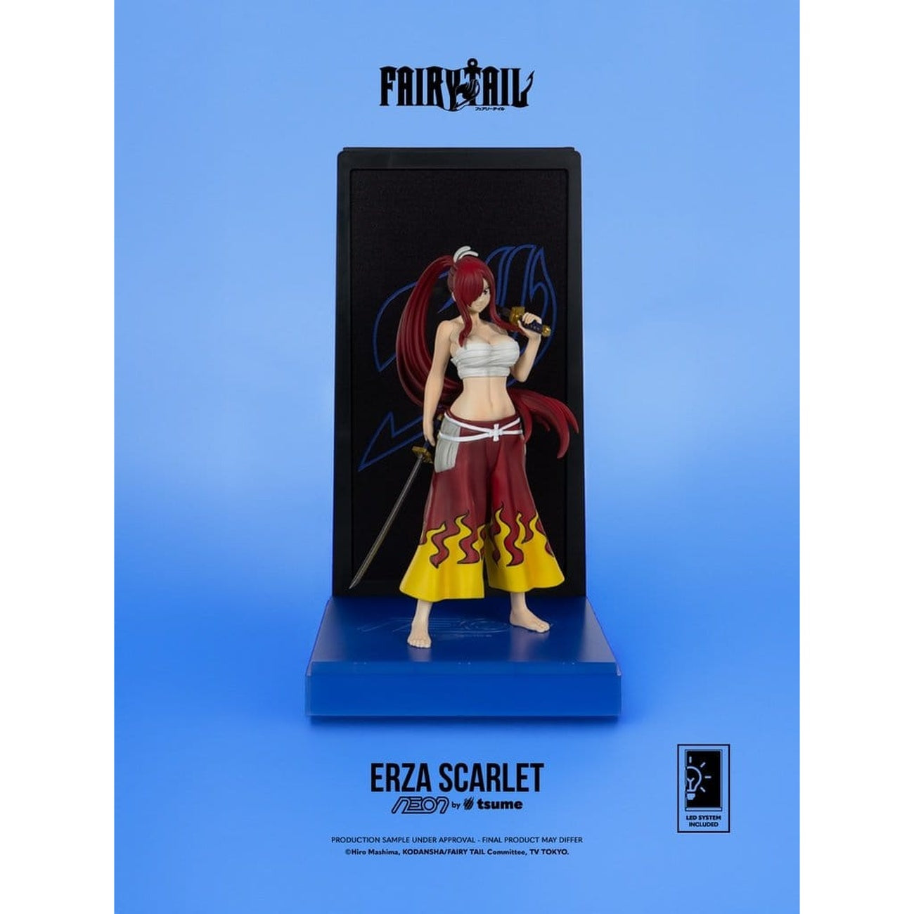 Immagine del prodotto Fairy Tail - Figura Neon Erza Scarlet 1:9
