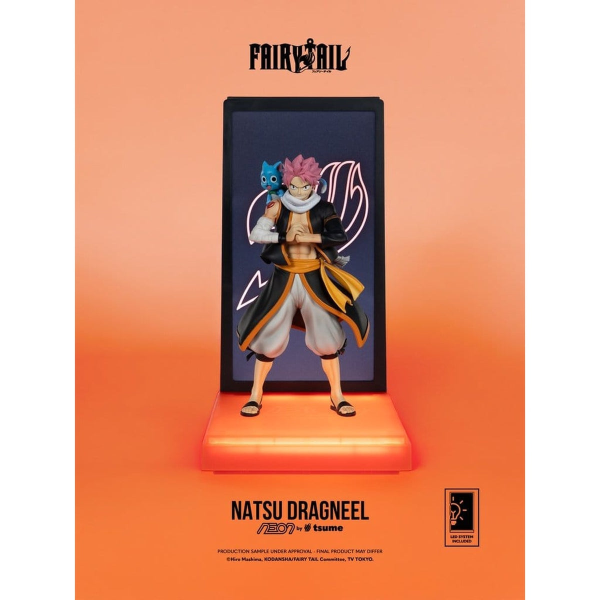 Immagine del prodotto Fairy Tail - Figura Neon Natsu Dragneel 1:9