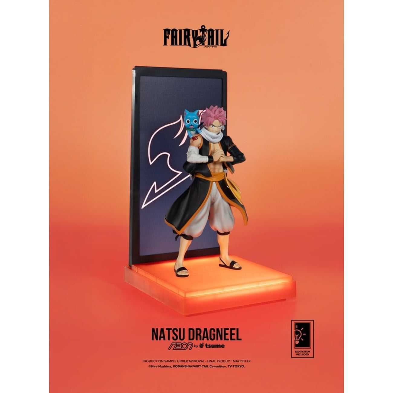 Immagine del prodotto Fairy Tail - Figura Neon Natsu Dragneel 1:9