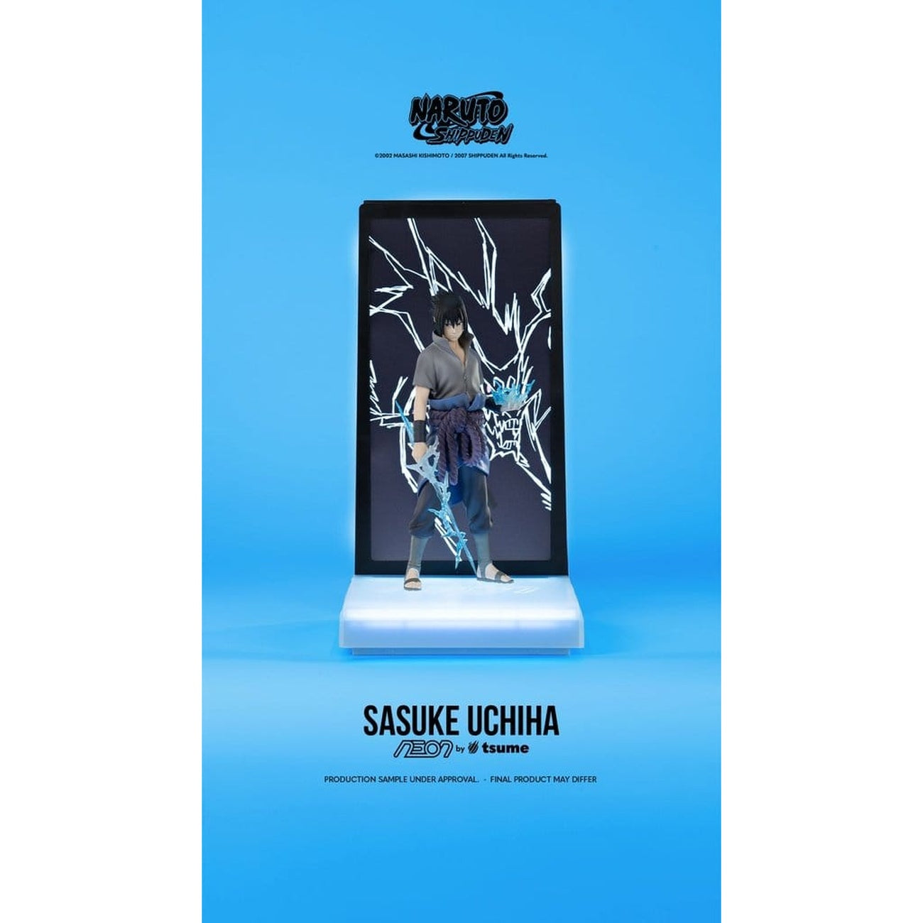 Immagine del prodotto Naruto - Figura Neon Sasuke Uchiha 1:9