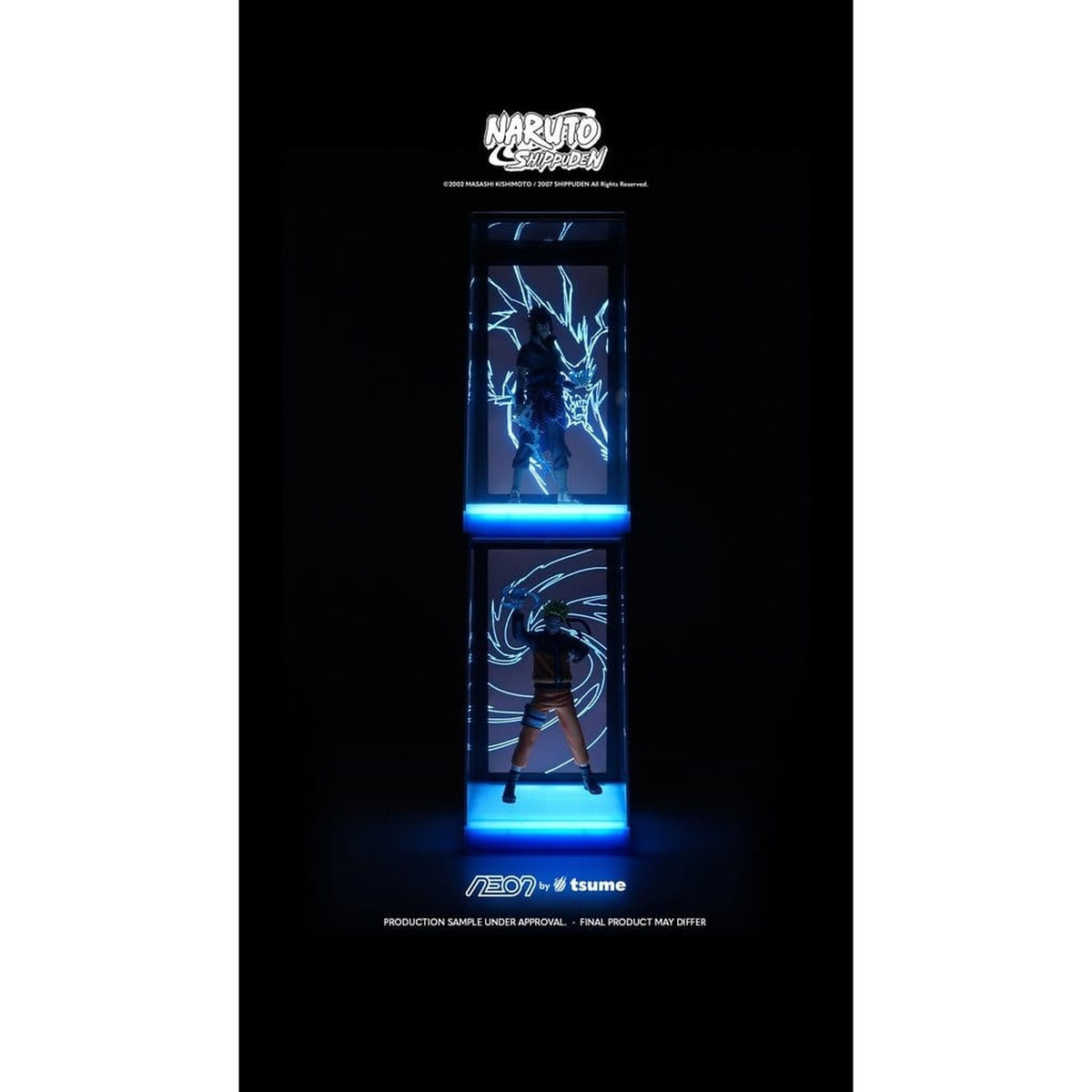 Immagine del prodotto Naruto - Figura Neon Sasuke Uchiha 1:9