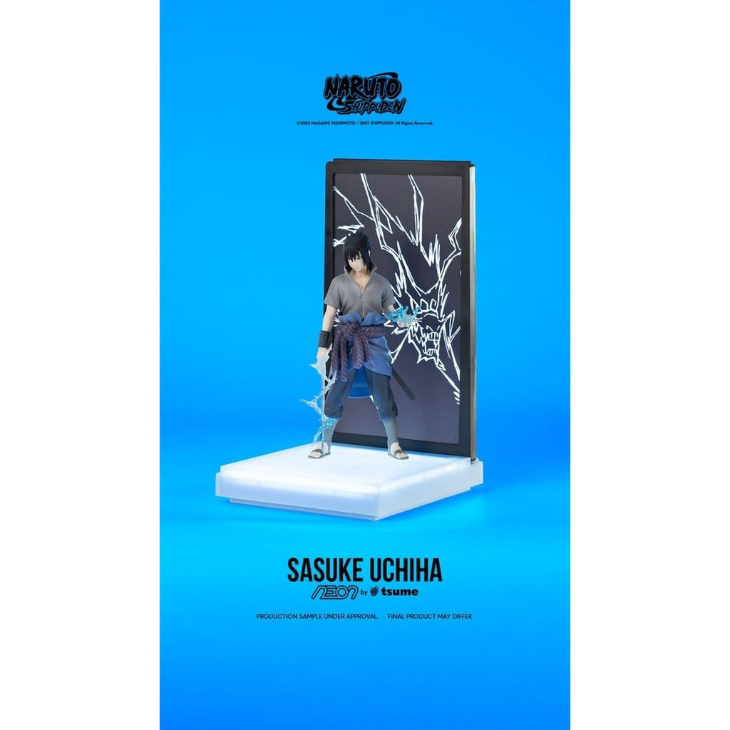 Immagine del prodotto Naruto - Figura Neon Sasuke Uchiha 1:9