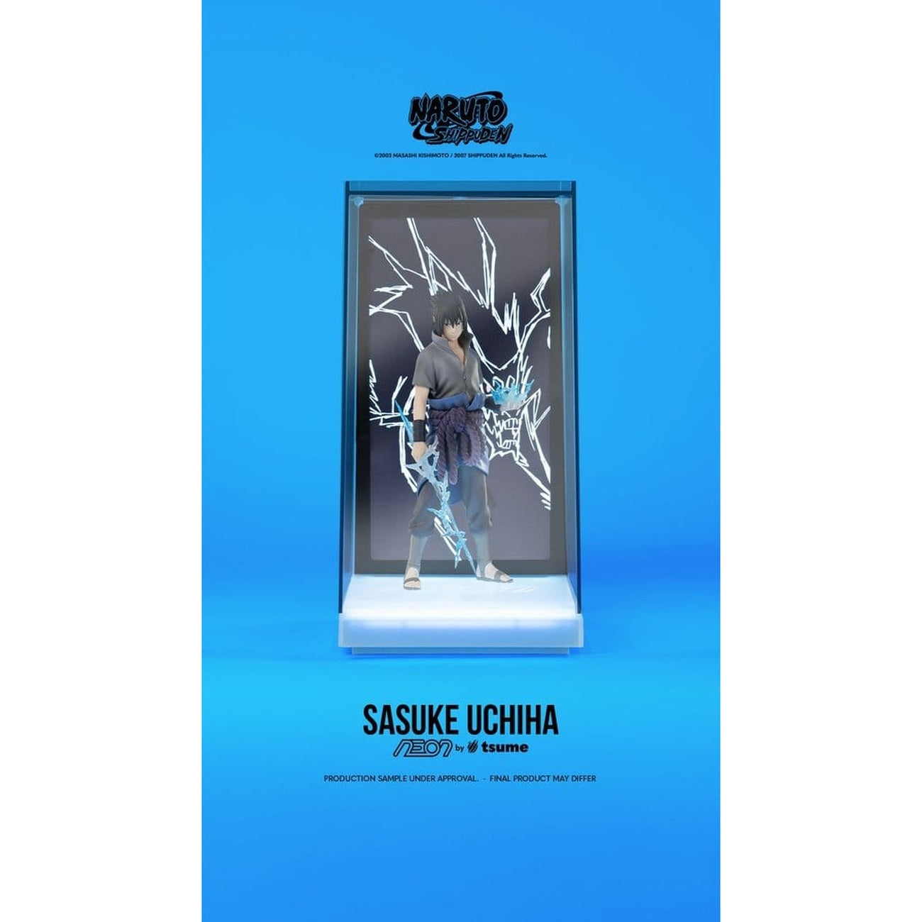 Immagine del prodotto Naruto - Figura Neon Sasuke Uchiha 1:9