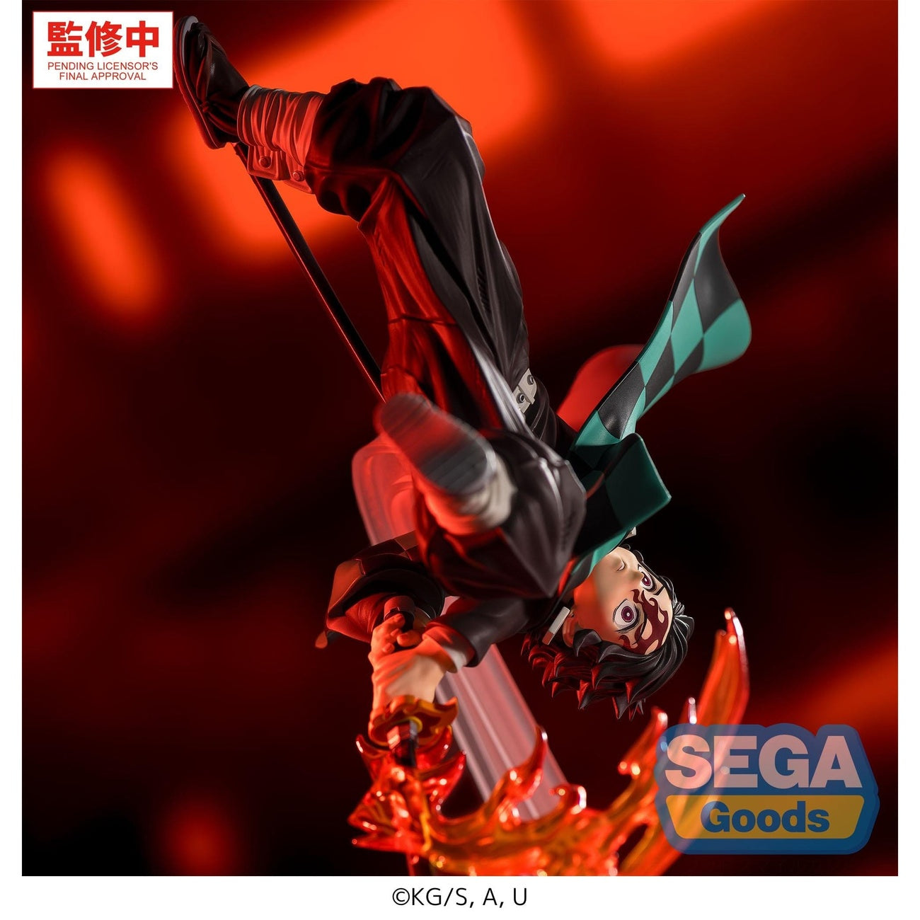 Immagine del prodotto Demon Slayer - Figure Tanjiro Kamado Hinokami Kagura Trasformazione del Sole Calante