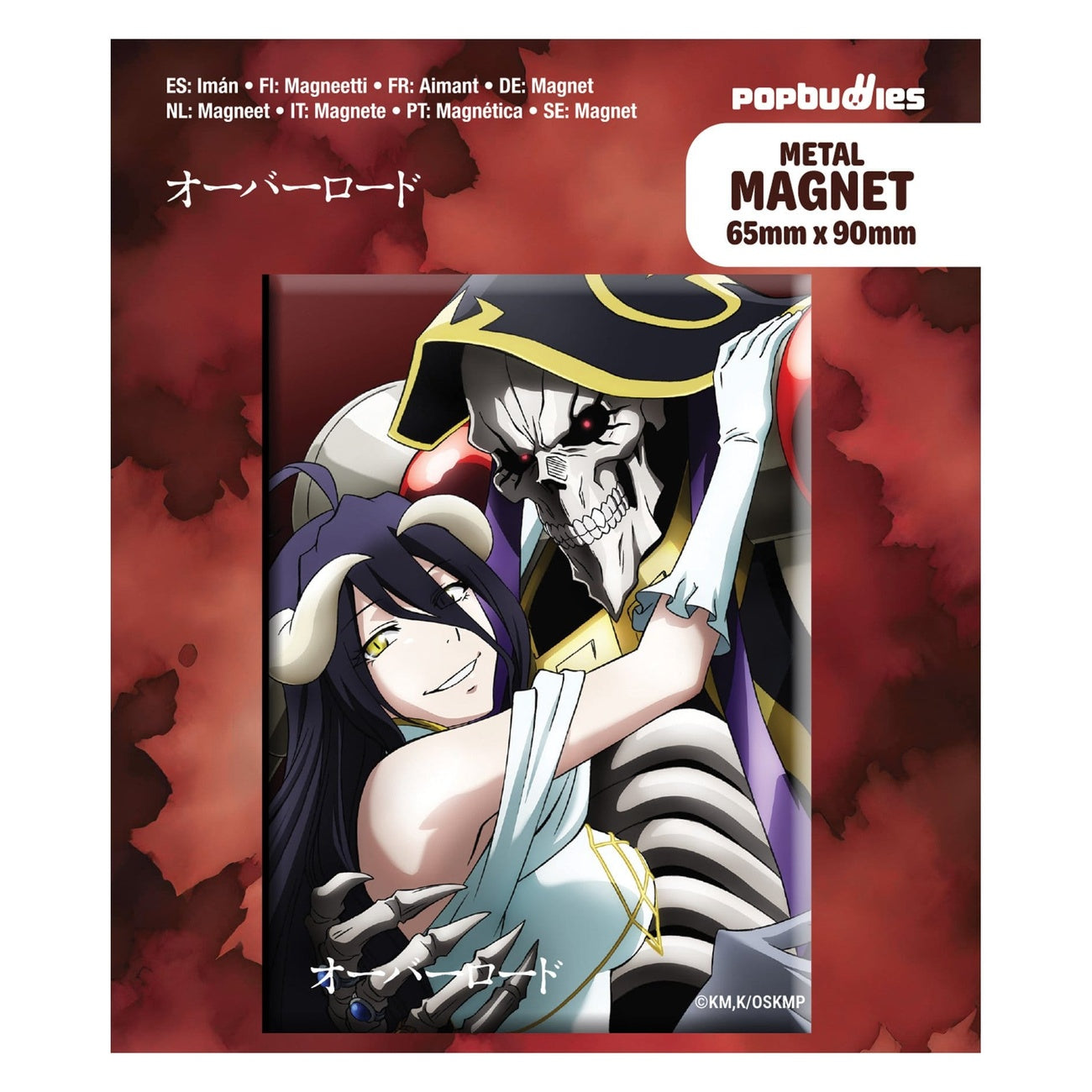 Immagine del prodotto Overlord - Magnete Albedo e Ainz
