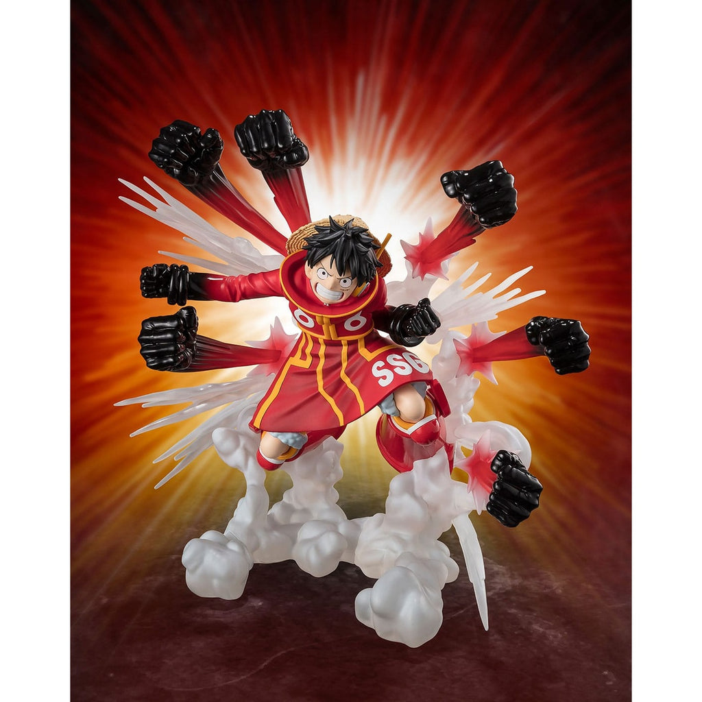 Immagine del prodotto One Piece - Monkey D. Luffy - Gum-Gum Hawk Gatling Figura Figuarts ZERO Extra Battle