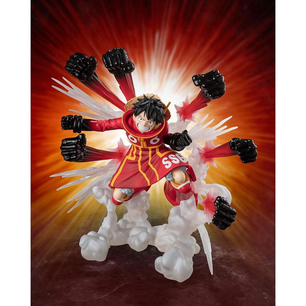 Immagine del prodotto One Piece - Monkey D. Luffy - Gum-Gum Hawk Gatling Figura Figuarts ZERO Extra Battle
