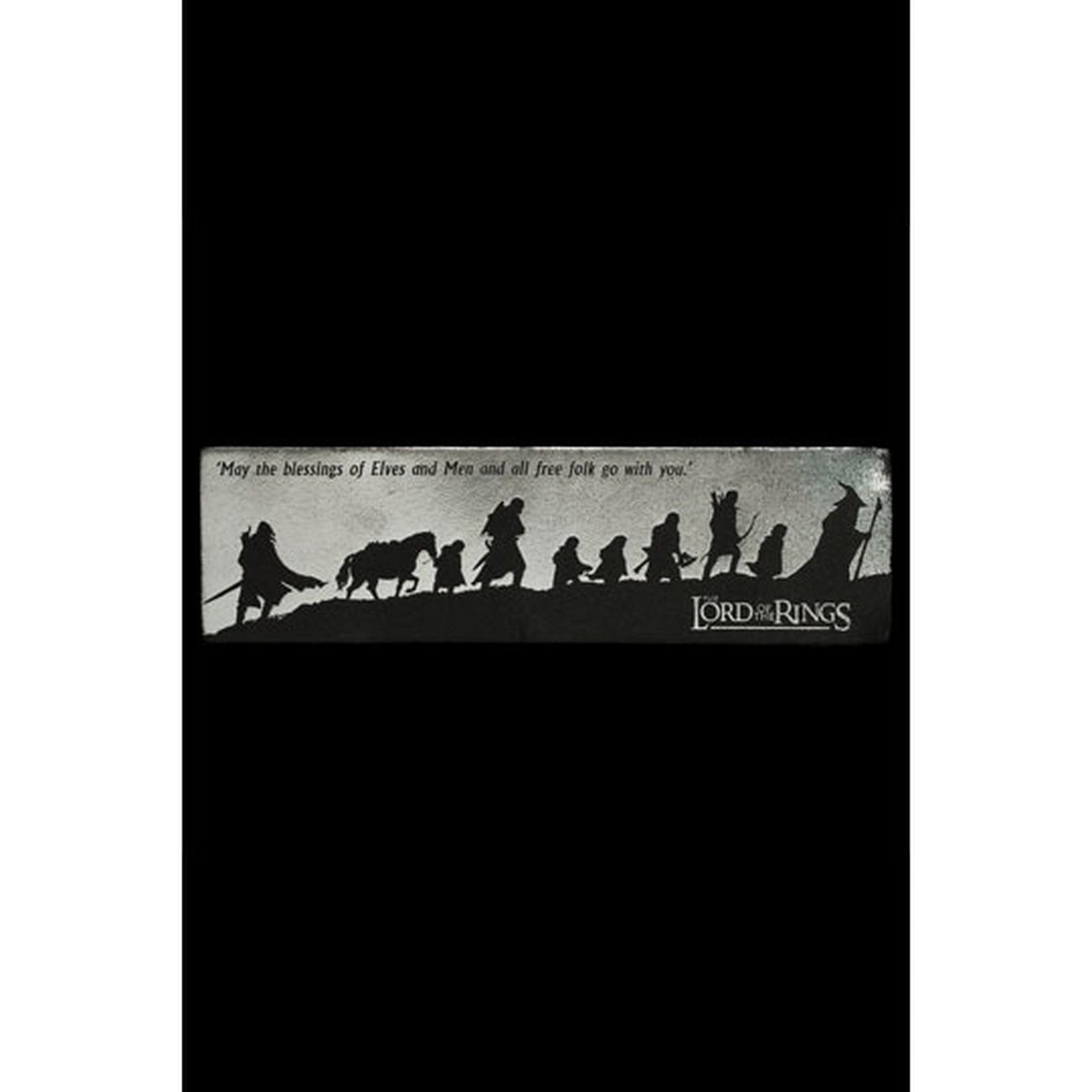Product image The Lord of the Rings - The Fellowship of the Ring Leather Bookmark