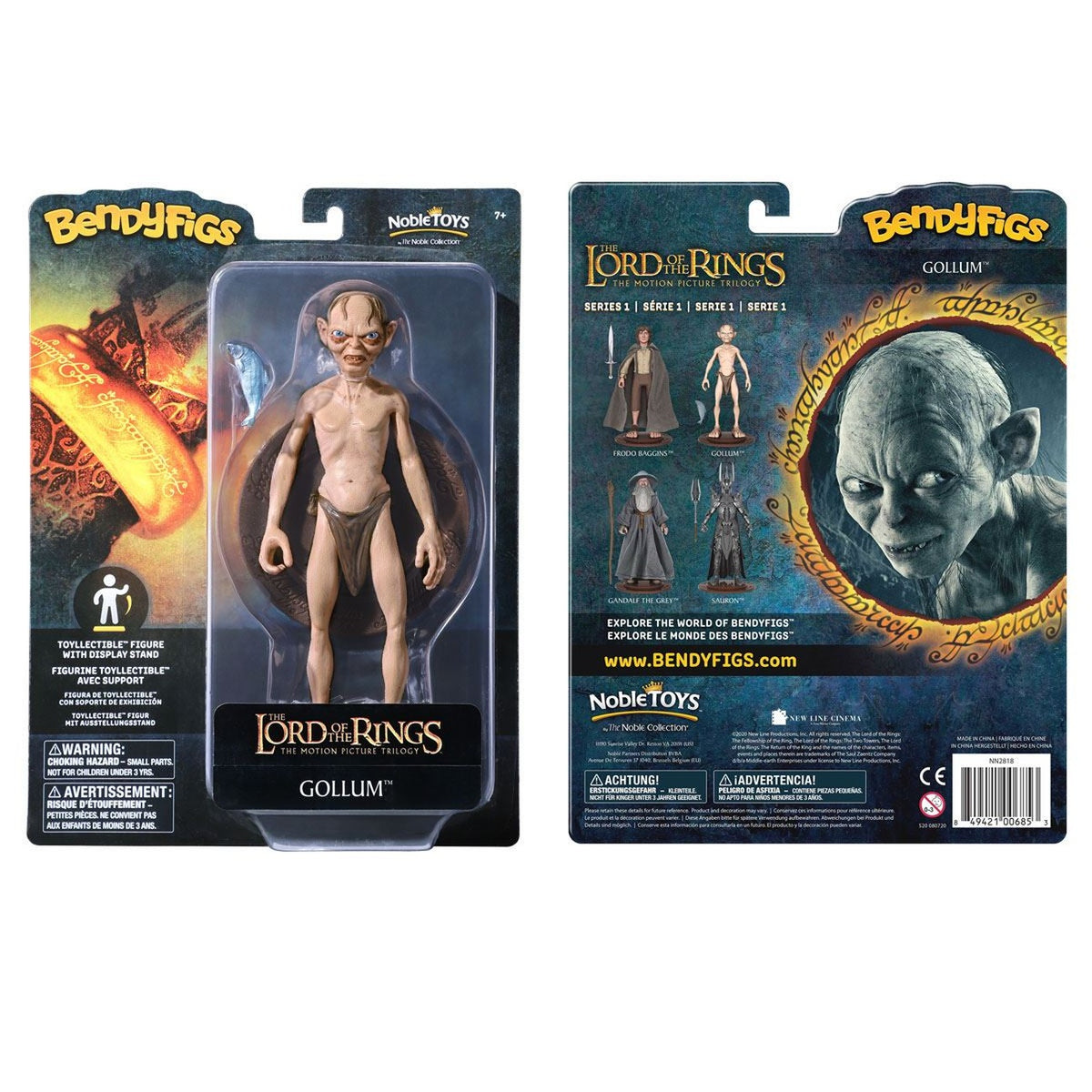 Immagine del prodotto Il Signore degli Anelli - Figura Gollum Bendyfigs