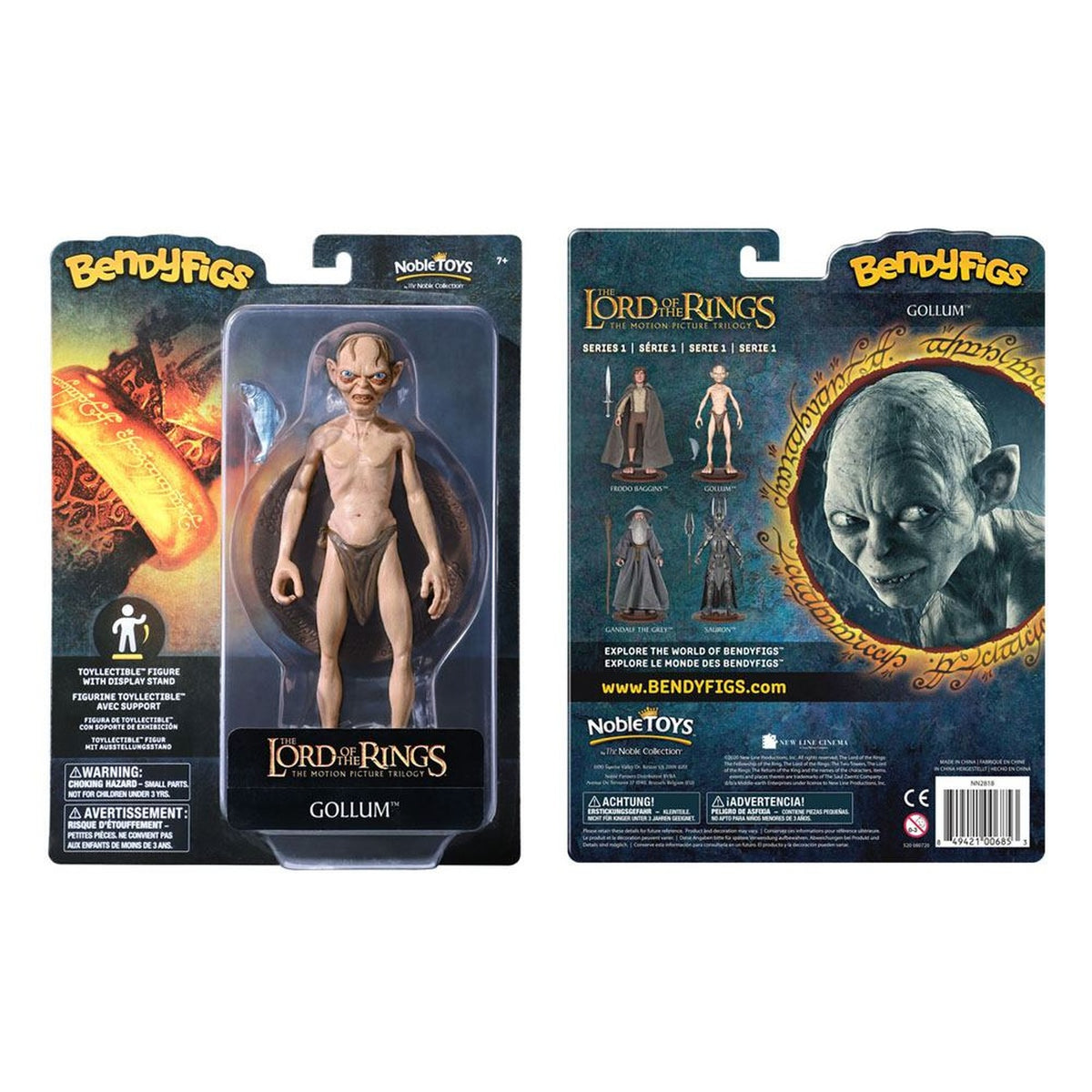 Immagine del prodotto Il Signore degli Anelli - Figura Gollum Bendyfigs