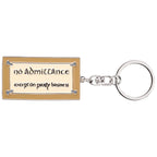 Product image The Lord of the Rings - No Admittance Keychain