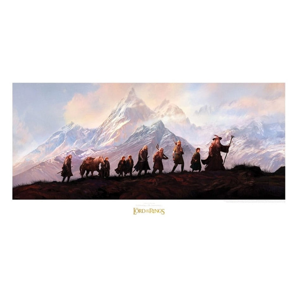 Immagine del prodotto Il Signore degli Anelli - Stampa d’arte La Compagnia 20th Anniversary