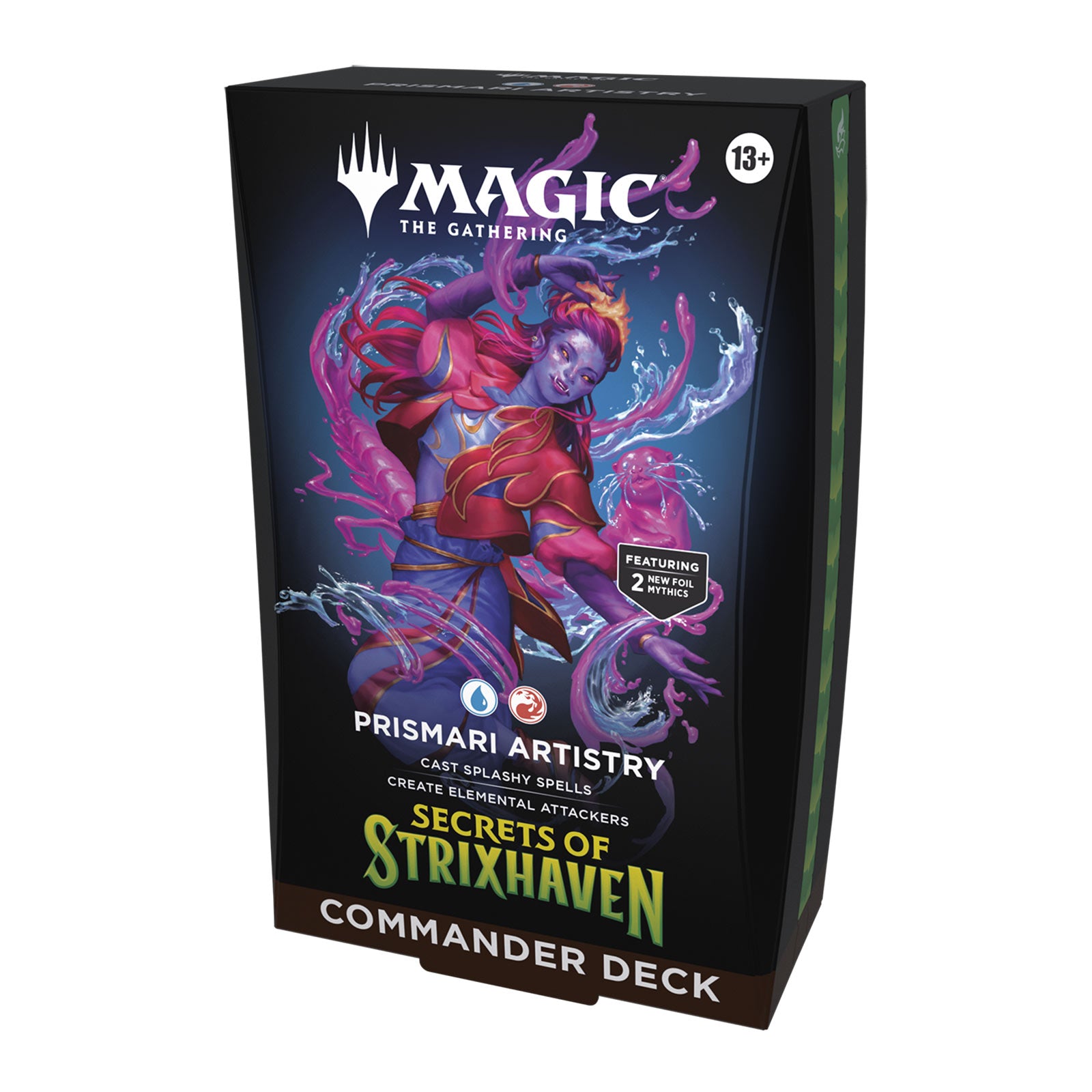 Immagine del prodotto Secret of Strixhaven Prismari Artistry Mazzo Commander Versione Inglese - Magic: The Gathering