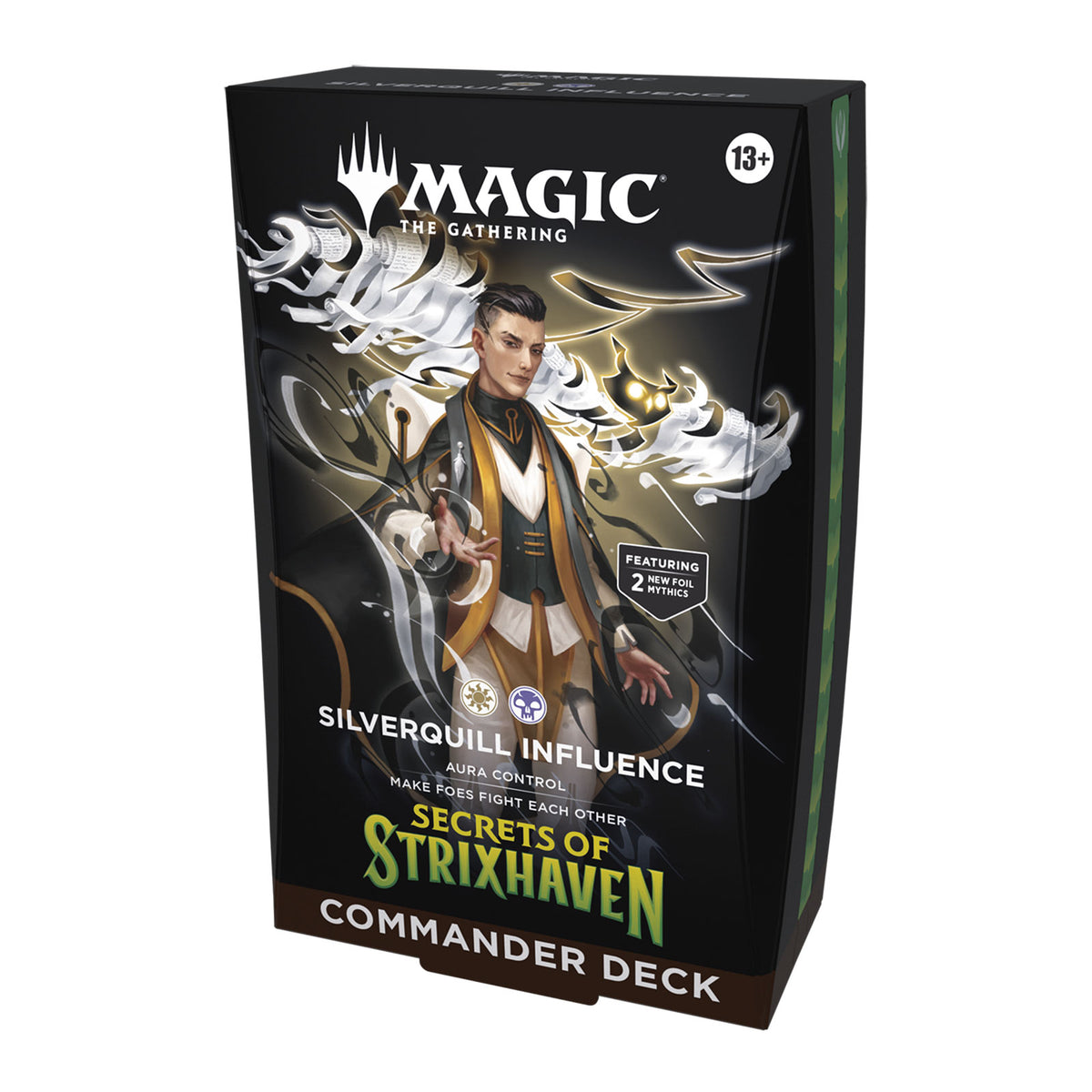 Immagine del prodotto Secret of Strixhaven Silverquill Influence Commander Deck versione inglese - Magic: The Gathering