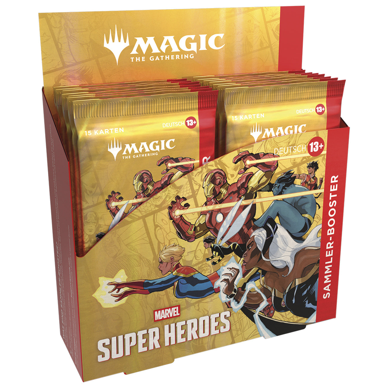 Immagine del prodotto Marvel Super Heroes Booster da Collezione versione tedesca - Display Magic: The Gathering