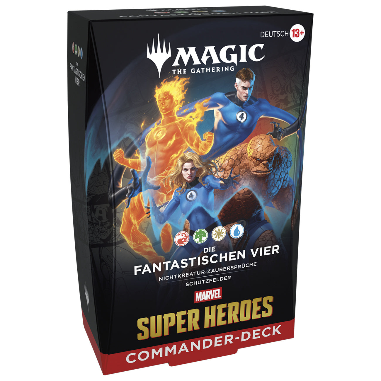 Immagine del prodotto Marvel Super Heroes I Fantastici Quattro Mazzo Commander versione tedesca - Magic The Gathering