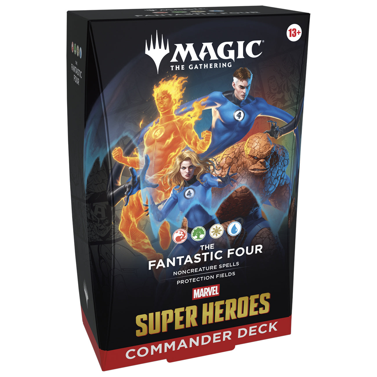 Immagine del prodotto Marvel Super Heroes The Fantastic Four Mazzo Commander Versione inglese – Magic: The Gathering