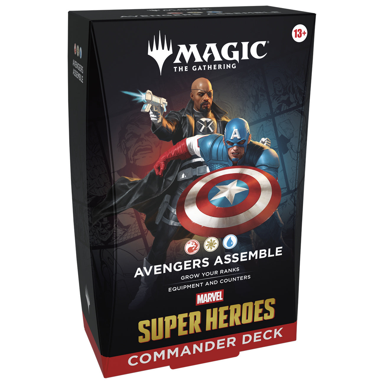 Immagine del prodotto Marvel Super Heroes Avengers Assemble Commander Deck versione inglese - Magic: The Gathering