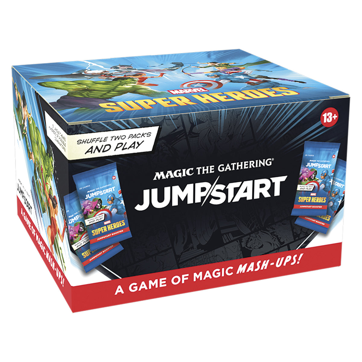 Immagine del prodotto Marvel Super Heroes Jumpstart Booster Versione inglese – Display Magic: The Gathering